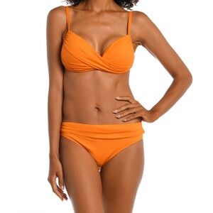 la Blanca Tangerine Women's Bikini Set